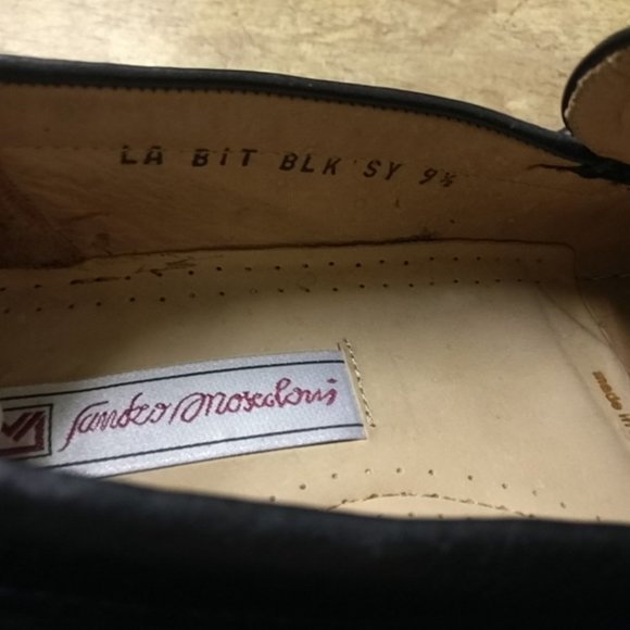 Sandro Moscoloni 9.5M horsebit black driver loafer - Picture 3 of 10